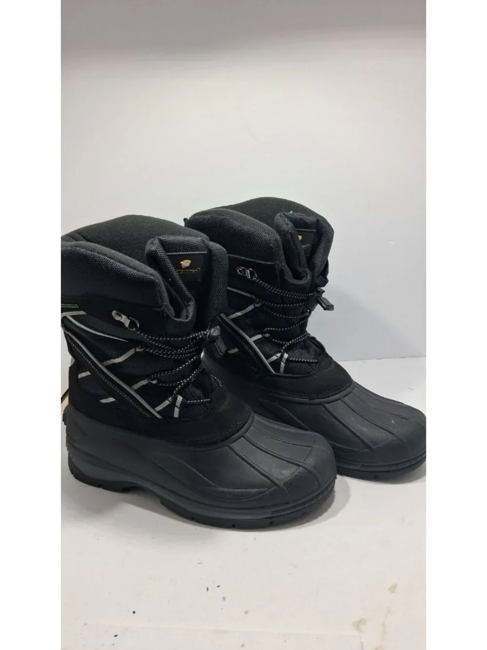 Arctic Shield Toggle Boot Black Size 9M Men Waterproof Winter Snow Y
